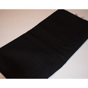 Black Red Pinstripe Wool Fabric 4.25 Yards 60 Wide Suiting Tailoring Fabric